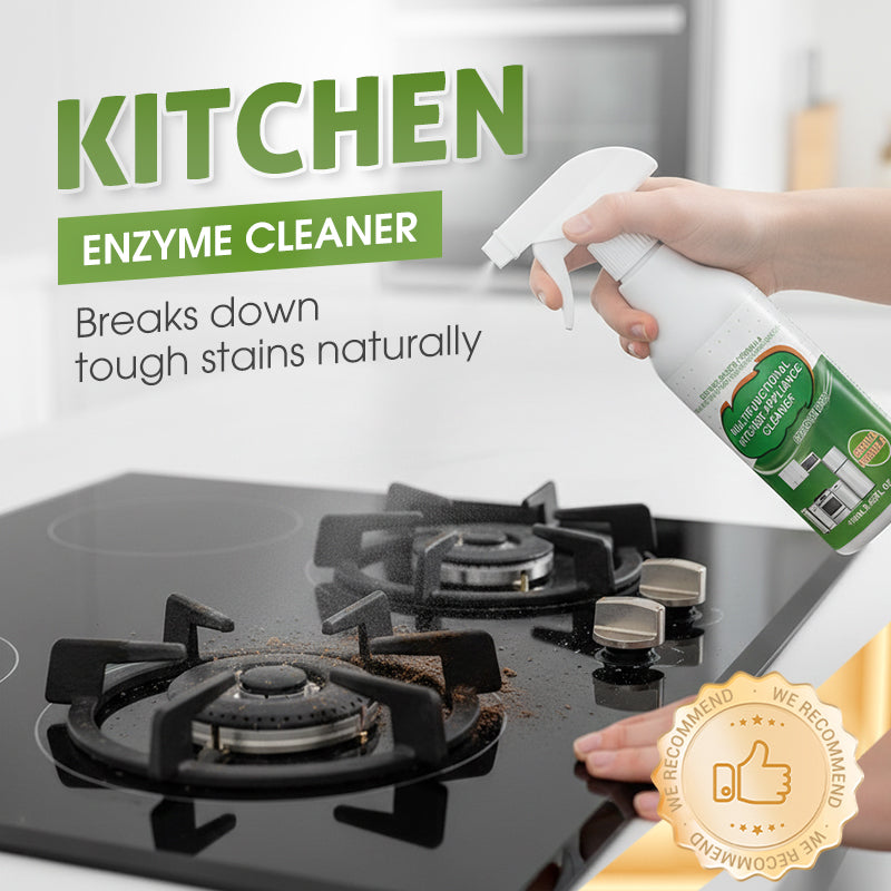 💐50% OFF !🍋 Kitchen Enzyme Cleaner – Powerful Degreasing, Long-Lasting Freshness 🍋🧽【Flash Sale】