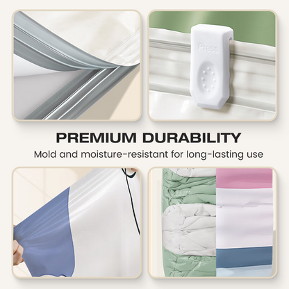 📦 No-Pump Large Vacuum Storage Compression Bags