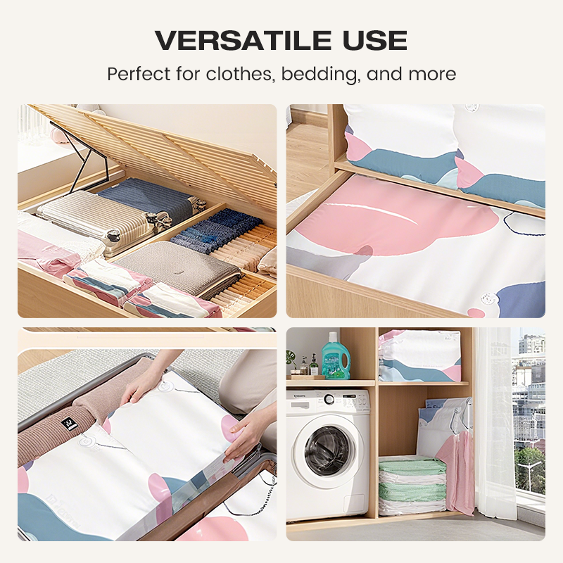 📦 No-Pump Large Vacuum Storage Compression Bags