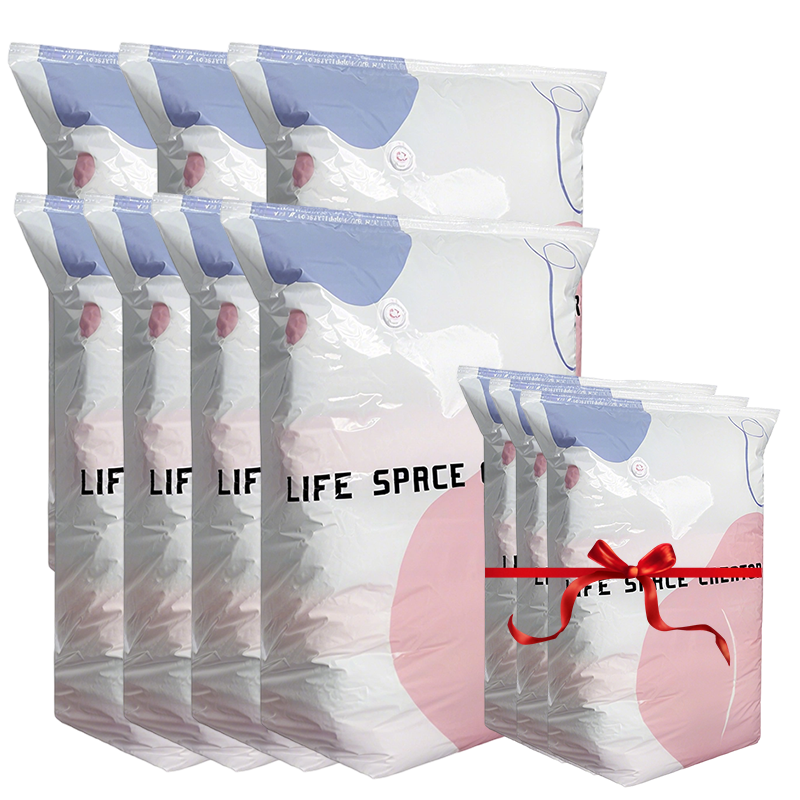📦 No-Pump Large Vacuum Storage Compression Bags