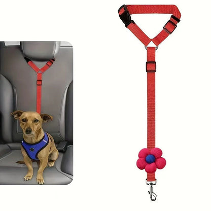 🔥BUY 1 GET 1 FREE 🎁2-in-1 Dog Car Seat Belt & Walking Leash
